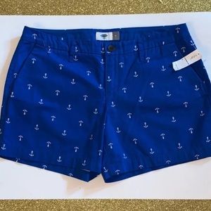 NWT Old Navy Chino Anchor Shorts